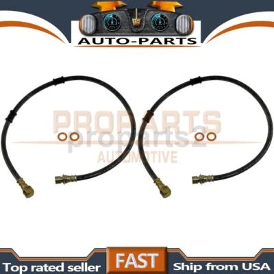 Kit de manguera de freno hidráulico delantero 2x para International Harvester S1624 1982 Foto 1 de 4