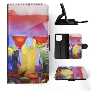 FLIP CASE FOR APPLE IPHONE|ALCOHOL COCKTAILS MOCKTAILS - Picture 1 of 193