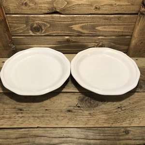 Pfaltzgraff Heritage White 2 platos de postre mantequilla de pan 7"" - Imagen 1 de 5