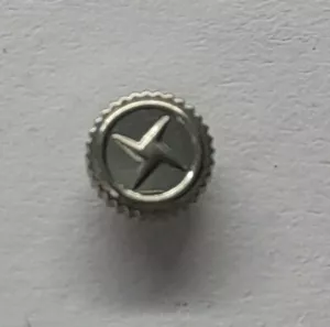 CORONA/ CROWN ZENITH ANNI 60/70 IN ACCIAIO DIAMETRO 4,2 mm CIRCA NEW !!! - Imagen 1 de 4