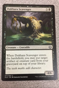 MTG - DUKHARA SCAVENGER - 1X - KALADESH - COMUNE - CREATURA - QUASI NUOVO - Foto 1 di 2