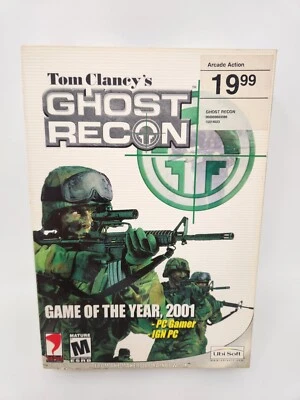 Tom Clancy's Ghost Recon (PC, 2001) UbiSoft Game/Manual/Reference Car Included - Image 1 of 4