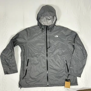 Men's North Face BIG Alta Vista Waterproof 3XL Rain JACKET Smoked Pearl Grey Z52 - Picture 1 of 8