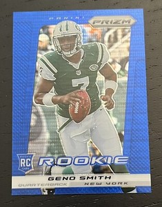 2013-14 Panini Prizm Wal-Mart Blue Pulsar Prizms Geno Smith #238 Rookie RC