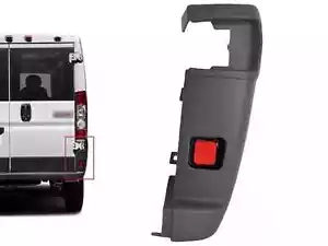 Fits 2014-2018 Ram Promaster Right Rear Bumper Side End Cap Reflector Cover Gray - Picture 1 of 8