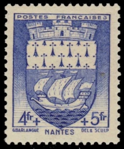 FRANKREICH B144 - Stadtwappen "Nantes" (pf30257) - Bild 1 von 1