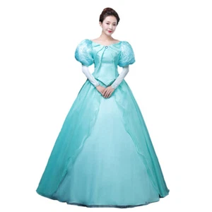 The Little Mermaid Ariel Disney Cosplay Costume Abend Kleid Kostüm Princess V4 - Bild 1 von 5