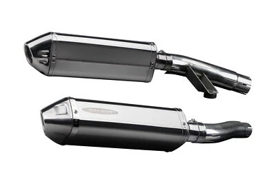 Triumph Trophy 1200 Delkevic 13" Stainless Steel Tri-Oval Muffler Exhaust 95-03 - Изображение 1 из 3