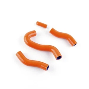 Orange For Husaberg FE450/FE501 13-14 THERMOSTAT BYPASS Silicone Radiator Hose - Foto 1 di 8