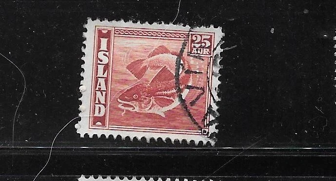 ILANDIA SC# 225 1945 25a PECES DEFINITIVO MUY FINO SELLO USADO ANTIGUO VINTAGE Foto 1 de 1