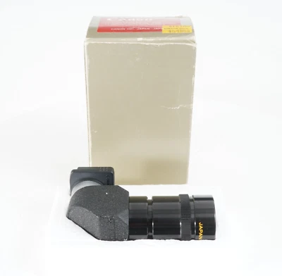 - [Unused] CANON ANGLE FINDER B WITH APAPTER FOR CANON ELAN II 35MM FILM CAMERAS - Image 1 of 4