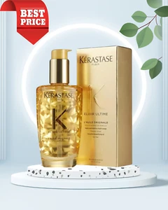Kerastase Elixir Ultime L'Huile Original Hair Oil - 3.4 fl. oz. New in Box - Picture 1 of 2