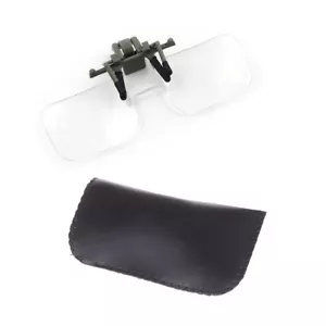Magnifier Clip On Glasses Magnifying Glasses Eyeglasses Watch Repair Tool 3~$8 - Picture 1 of 7