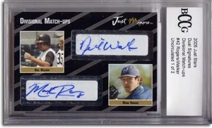 Mark Rogers * Neil Walker * Autograph Rookie Auto RC BGS 1/2 - Picture 1 of 1