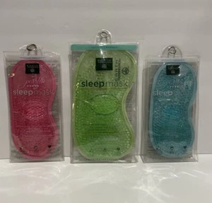 Earth Therapeutics Cooling Gel Beads Sleep Mask Prevent Puffiness/NIP YOU CHOOSE - Picture 1 of 8