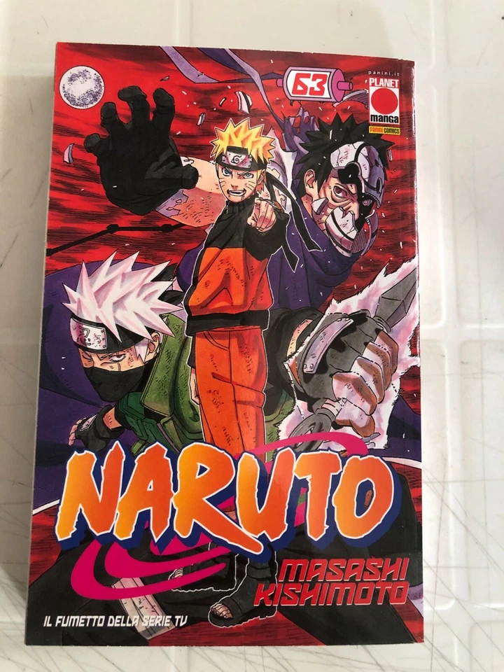 NARUTO IL MITO N°63 - KISHIMOTO - RISTAMPA - PLANET MANGA - NUOVO - ITALIANO