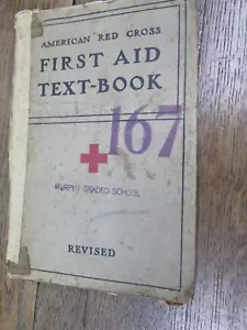 1940 American Red Cross First Aid Text-Book With 114 Illustrations Vintage Book - Picture 1 of 11