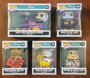 FUNKO POP! TRAINS DISNEY THE NIGHTMARE BEFORE CHRISTMAS - 5ER SET VINYL LOT - Bild 1 von 7