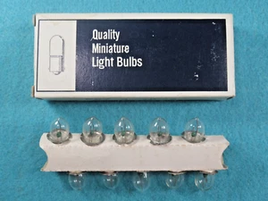 10er Pack - PR7 3,7V 0,3A Miniatur Glühbirnen - Neu aus altem Lagerbestand - Bild 1 von 2