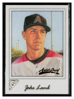 2017 Topps Gallery Artists Proof #139 Jake Lamb - Image 1 of 2