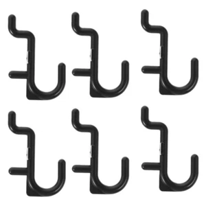 20 Pcs Plastic Hook Office Peg Board Hooks for Hanging Tools Shelving - Picture 1 of 12