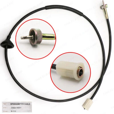 For Nissan  Sunny B310 1977 81 Speedometer Cable Speedo Black Foto 1 de 4