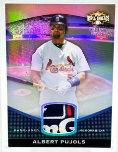 2011 Topps Triple Threads Refractor Albert Pujols 1/1 TTUSR-68 - Picture 1 of 4