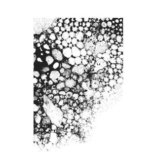 Tim Holtz Klebegummistempel - Bläschen mit Gitterblock CMS449 - Bild 1 von 8