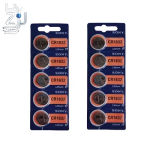 CR1632 SONY 3.0V Botón Batería para Monitoreo de Presión de Neumáticos 140mAh 10 PCS Nuevo - Imagen 1 de 5