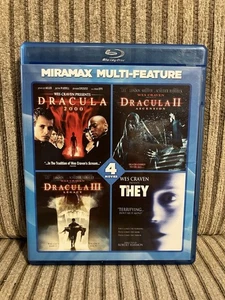 Wes Craven Miramax Multi Feature Blu Ray Dracula 2000 / Dracula II / Dracula III - Bild 1 von 2