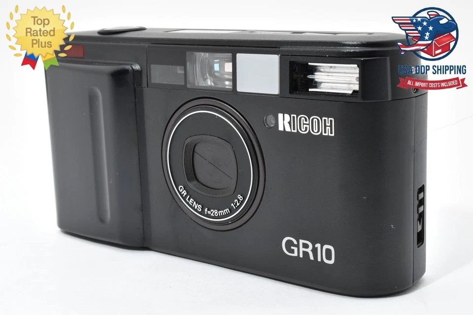 Read [NEAR MINT] RICOH GR10 Black Point & Shoot 35mm Film Camera JAPAN - Image 1 of 4