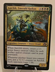 Aatchik, Emerald Radian MTG Aetherdrift Regular - Bild 1 von 2