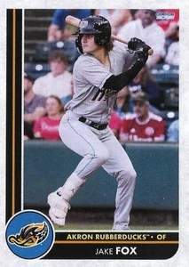 JAKE FOX 2025 Choice Akron Rubberducks #9 Lakeland, Florida Guardians 🔥 - Picture 1 of 2