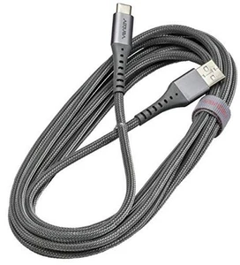 ChargeSync Braided Alloy USB Type-C Cable | USB A-C Charging Cord Fast Chargi... - Picture 1 of 5