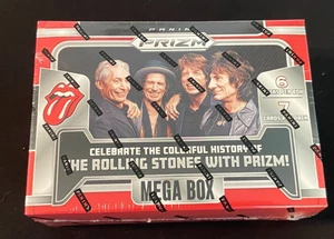 2024-25 THE ROLLING STONES PRIZM PANINI SEALED MEGA BOX 6 PACKS/CARDS MINT - Bild 1 von 6