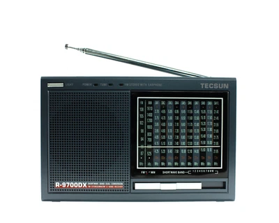TECSUN R-9700DX Dual Conversion AM/FM MW SW Shortwave World Band Radio Receiver - Image 1 of 4