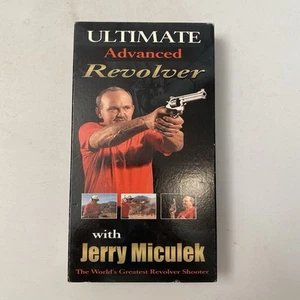 VHS ULTIMATE ADVANCED REVOLVER wit Jerry Miculek Worlds Greatest Target Shooting - Foto 1 di 3