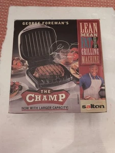 George Foreman GR10AWHT Grilling Machine N.I.B. - Picture 1 of 6