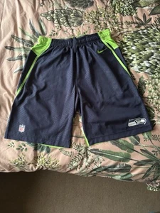 Herren Seattle Seahawks On Field Training Bekleidung Shorts NIKE LARGE - Bild 1 von 13