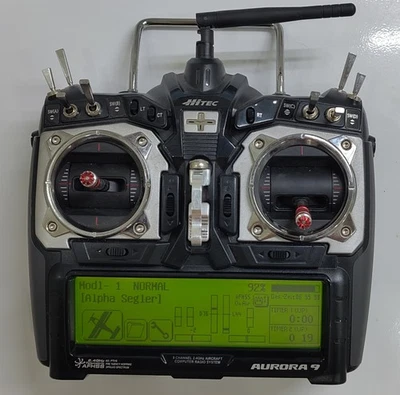 Hitec Aurora 9 -  2,4Ghz Fernsteuerung Sender - Bild 1 von 2