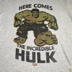Here Comes The Hulk Youth Large T-Shirt Retro Brand Style Remake - Picture 1 of 11