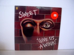 SWEET Give Us A Wink rare original SEALED LP from 1976 (CAPITOL ST-11496) - Foto 1 di 5