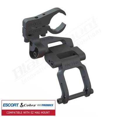 BlendMount BMG-2032 Aluminum Radar Detector Mount EZ Mag Audi Bentley Porsche