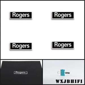 Rogers waterproof Sticker logo badge 30mm(1.18")X10mm(0.39") - Picture 1 of 9