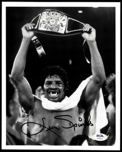 Leon Spinks 8x10 Photo Signed PSA/DNA Authenticated Boxing - Picture 1 of 2