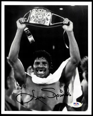 Leon Spinks 8x10 Photo Signed PSA/DNA Authenticated Boxing - Image 1 of 2