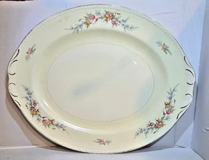 Homer Laughlin Eggshell Georgian, Countess Pattern, Serving Platter, 15 1/2" - Picture 1 of 7