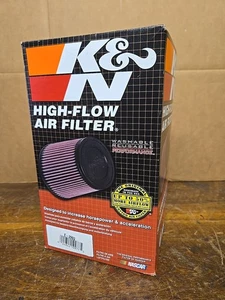 K&N E-2993 Replacement High Flow 8.25" Cotton Air Filter for Focus/Escape/MKC/3 - Bild 1 von 2