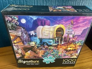 Buffalo Games - Wilder Westen 1000 Teile Puzzle Signature Collection Rarität Papa - Bild 1 von 2