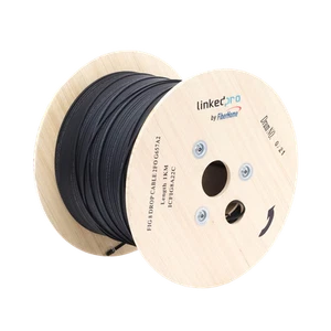 Linkedpro IC-FIG8A2-2C Cavo Fibra 2 Core Mini Figure-8 1 Km Antenna Tamburo - Foto 1 di 3
